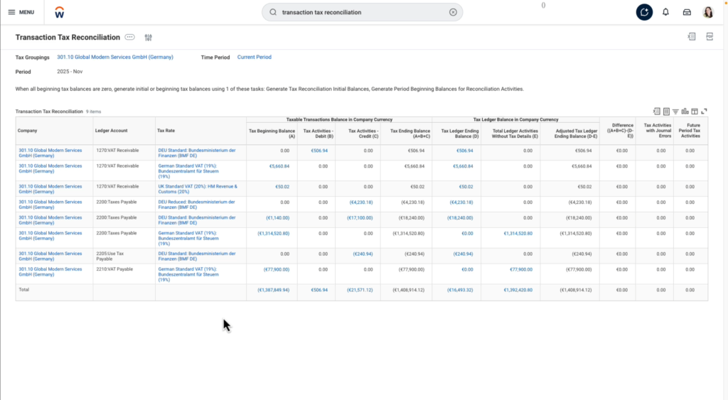 Workday 2026R1 Transaction Tax